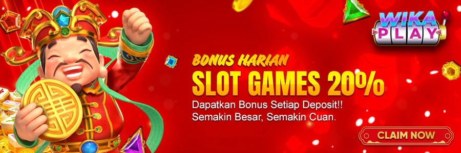 BONUS DEPOSIT SLOT GAMES 20%