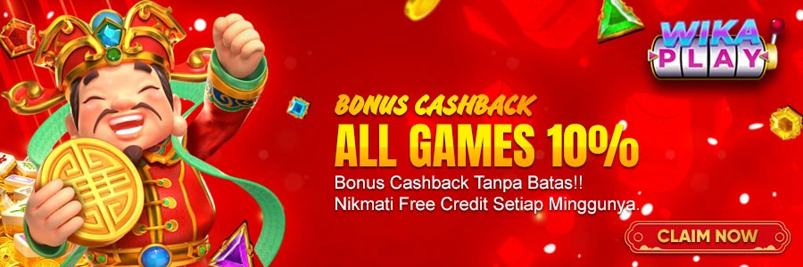 BONUS CASHBACK ALL GAMES 10%